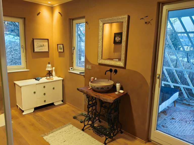 Vom Büro zum Badezimmer