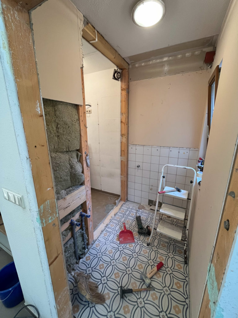 Vorzimmer mit Grundrissänderung