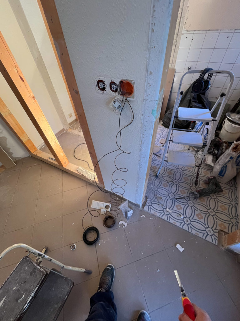 Vorzimmer mit Grundrissänderung