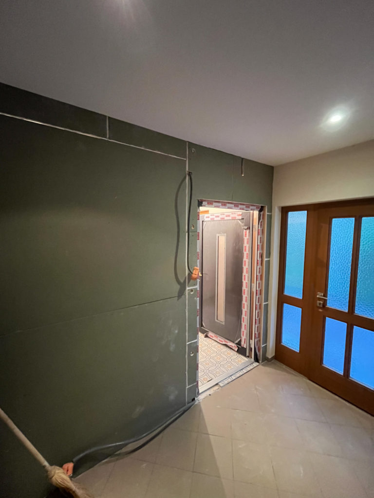 Vorzimmer mit Grundrissänderung