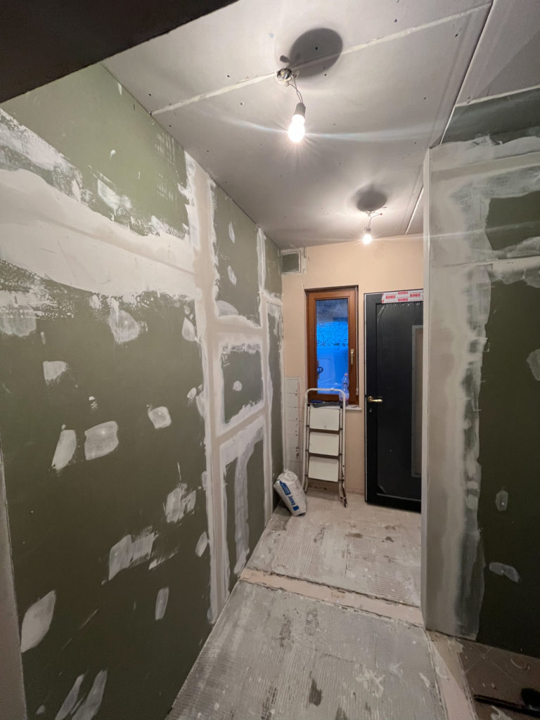 Vorzimmer mit Grundrissänderung