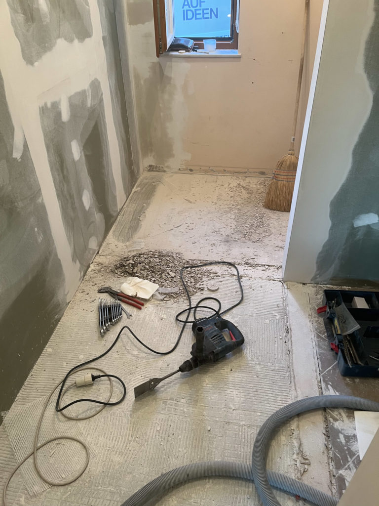 Vorzimmer mit Grundrissänderung