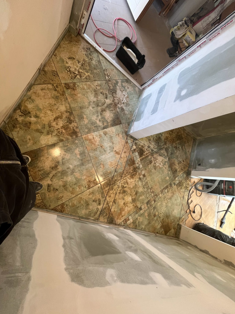 Vorzimmer mit Grundrissänderung