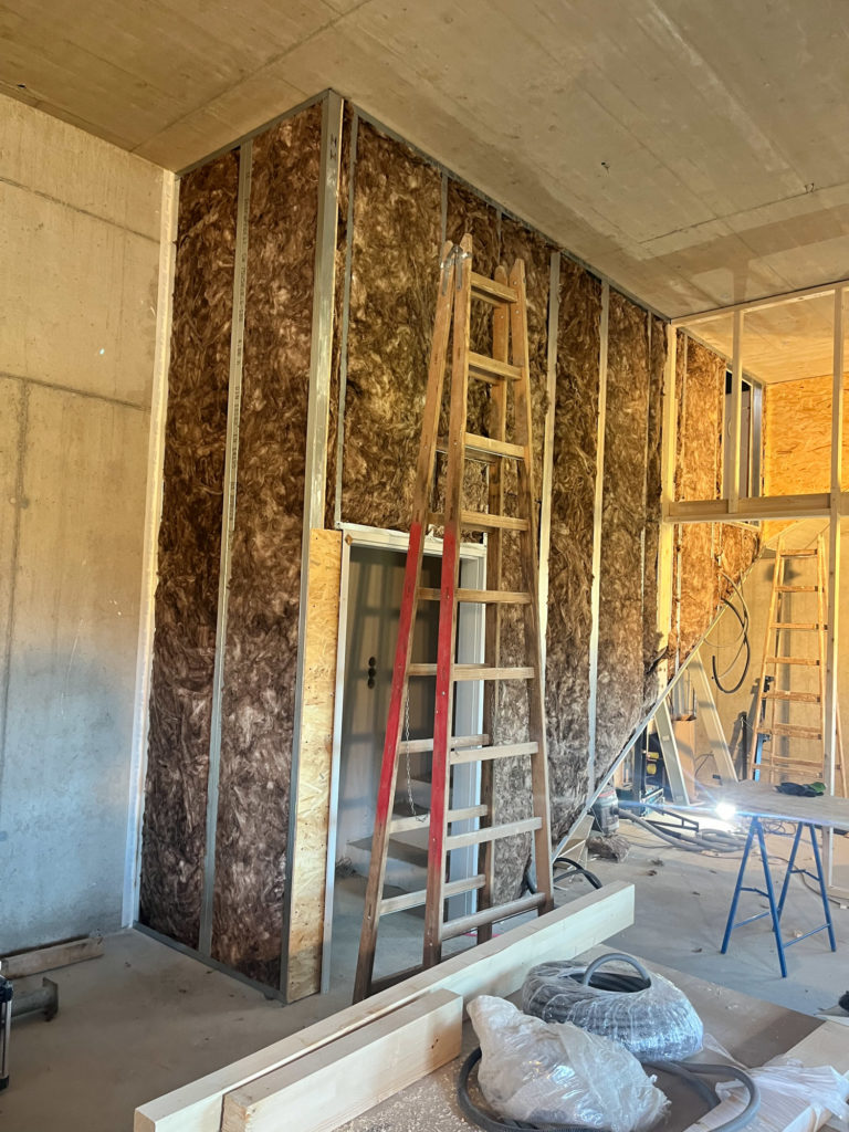 Werkstatt mit Zwischendecke