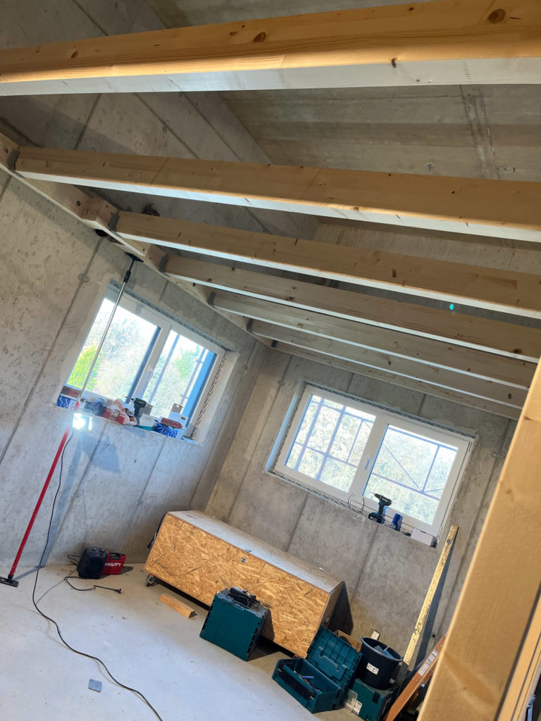 Werkstatt mit Zwischendecke